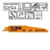 5 SABRE ZĀĢA ASMEŅI KOKAM-METĀLIEM BIM 150x3,2-5x5-8TPI