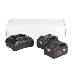MAFELL Power-Set 2: 2 × 18 M 99 LiHD akumuliatoriai + APS M