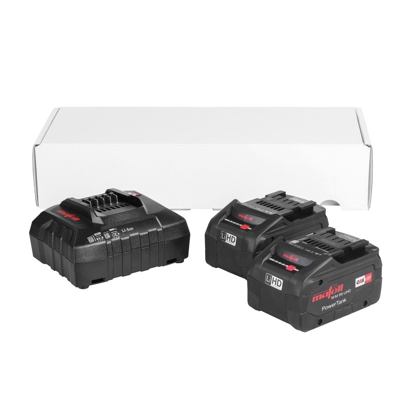 MAFELL Power-Set 2: 2 × 18 M 99 LiHD akumulatori + APS M