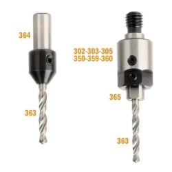 Kietojo karbido sukamoji gręžimo karūna 60 D-3,5X27X55 kairysis sukimas