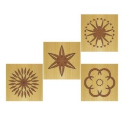 CARVER TEMPLATE ROSETTE 3-7