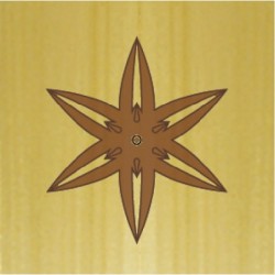 CARVER ŠABLONAS ROZETĖ 3-7