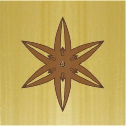 CARVER TEMPLATE ROSETTE 3-7