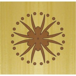 CARVER TEMPLATE ROSETTE 1-5 A