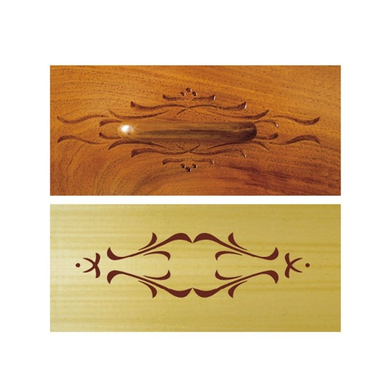 CARVER ŠABLONO RANKENA APLINKA FOLKLORE