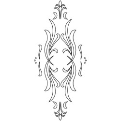 CARVER ŠABLONAS ISPANŲ VENTILIATORIUS