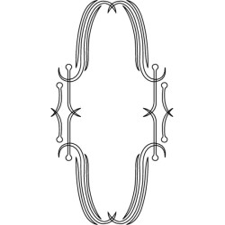 CARVER TEMPLATE FLEUR-DE-LYS