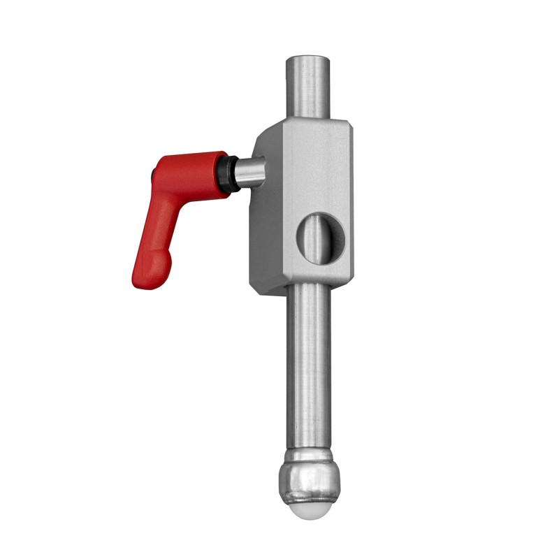 Roller holding device for guiding workpieces in PVT.