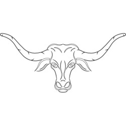 CARVER ŠABLONAS LONGHORN