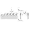 BENDROSIOS PASKIRTIES PJOVIMO DISKAS 216x2.4-1.6x30 Z48 ATB -5NEG