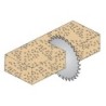 BENDROSIOS PASKIRTIES PJAUSTYMO DISKAS 136x1.5-1.0x20 Z18 ATB 15POS min. 10 vnt.