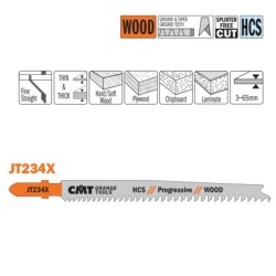 5 JIG SAW BLADES HCS 116x2-3x8-12TPI WOOD-THIN-THICK