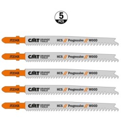 5 JIG SAW BLADES HCS 116x2-3x8-12TPI WOOD-THIN-THICK