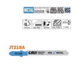 5 JIG SAW PLOKŠTELIŲ HSS 76x1.2x21TPI METALUI-KREIVAI-FINIŠKAI