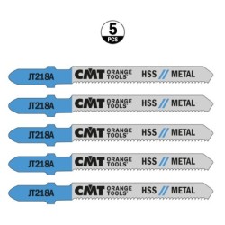 5 JIG SAW BLADES HSS 76x1.2x21TPI METAL-CURVE-FINE