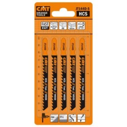 25 JIG SAW BLADES HCS 100x4x6TPI WOOD-STRAIGHT-COARSE