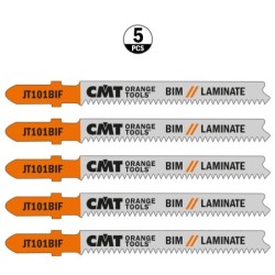 5 JIG SAW BLADES BIM 83x1.7x15TPI LAMINATE-STRAIGHT-FINE