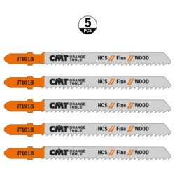 5 JIG SAW BLADES HCS 100x2.5x10TPI WOOD-STRAIGHT-FINE