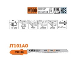 5 JIG SAW BLADES HCS 76x1.4x20TPI WOOD-CURVE-FINE