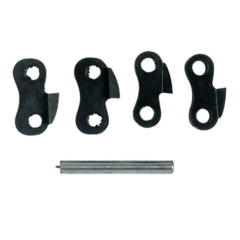 Chain replacement links and rivets 16 mm