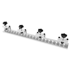 UNIVERSALUS GRĘŽIMO ŠABLONAS 656MM. PAGRINDAS 20-OSIŲ
