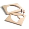 101-MDF ŠABLONAS INDAMS IR LENTYNĖMS 15-1-2 X 15-1-2