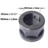 CAP NUT FOR POINT-POINT MACHINES 20X14FX1 LH