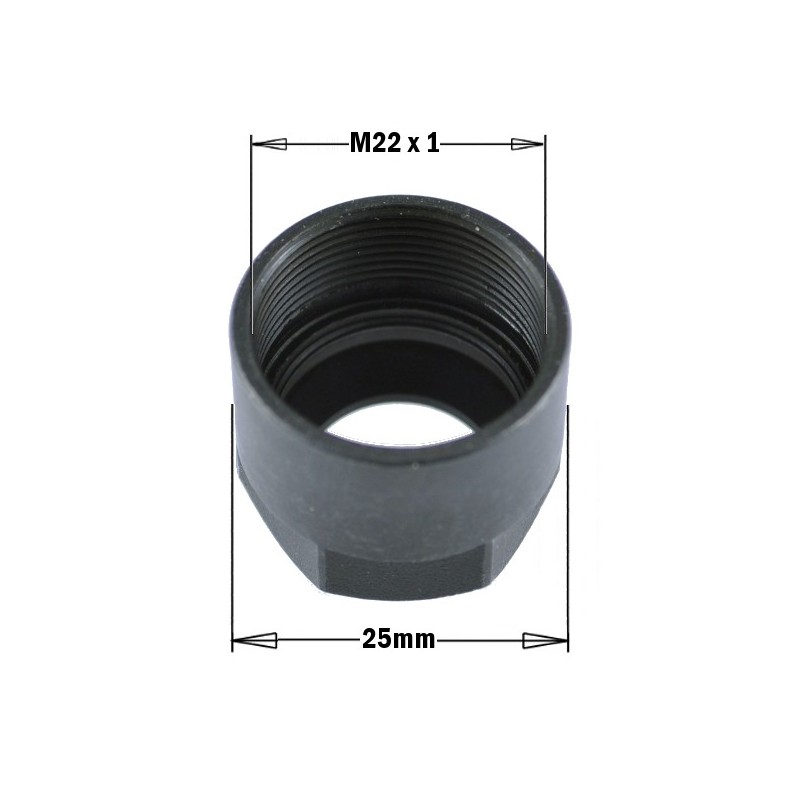 COLLET CLAMPING NUT M14X1