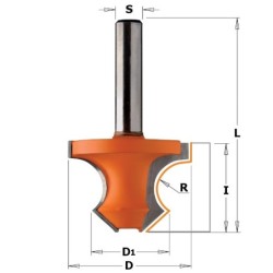 BEAD ROUTR BIT 45 HW S-8 D-36X25 R-8