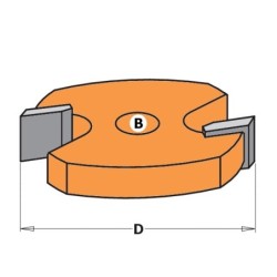 HM-GROOVING CUTTER D-40 B-1.5 F-6.35