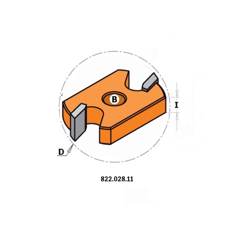 SLOT CUTTER HW Z2 F-8 D-41x10.4 x 800-625