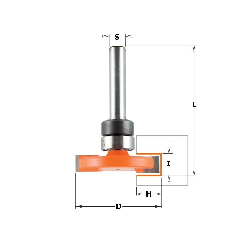 HW-SLOT CUTTER Z2 S-6.35 D-31.75X6.35 RH