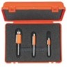 FLUSH TRIM BITS-SET 3PCS S-6.35 HM