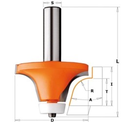 BEVEL CUTTER FOR CORIAN S-12 D-50,8X25,4