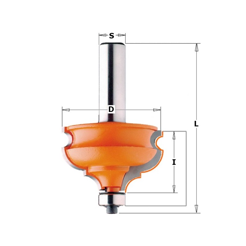 КЛАССИЧЕСКИЙ БИТ HW S-12,7 D-47,5X28,5