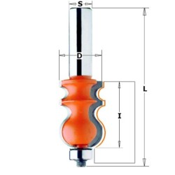 MOLDING BIT HW S-12 D-23.8X35