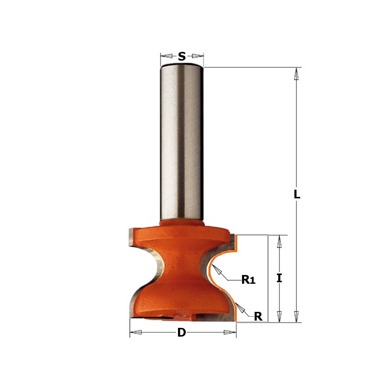 HM WINDOW SILL EDGE BIT S-1-2 D-1-1-4