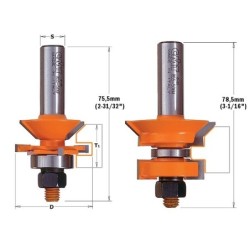 V-TONGUE AND GROOVE SET S-1-2 D-1-3-4