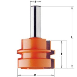 ATGALINE KLIJŲ SUKIMO BITA HW S-12,7 D-44,4X32