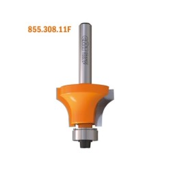 HW ROUNDOVER ROUTER BIT M S-6,35 D-25X19 R-10