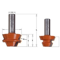 22.5 DEG.LOCK MITER SET HW S-1-2 D-1-15-32x7-8