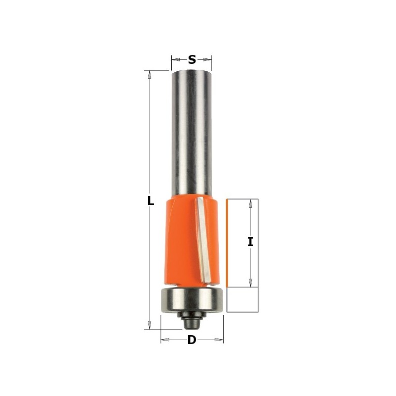 СУПЕР-ОБЯЗАННОСТЬ ФРЕЗА С ПЛОСКИМ КРЕПЛЕНИЕМ HW S-12,7 D-19X25,4