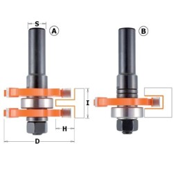 TONGUE AND GROOVE BIT HW S-12,7 D-47,6x19 RH