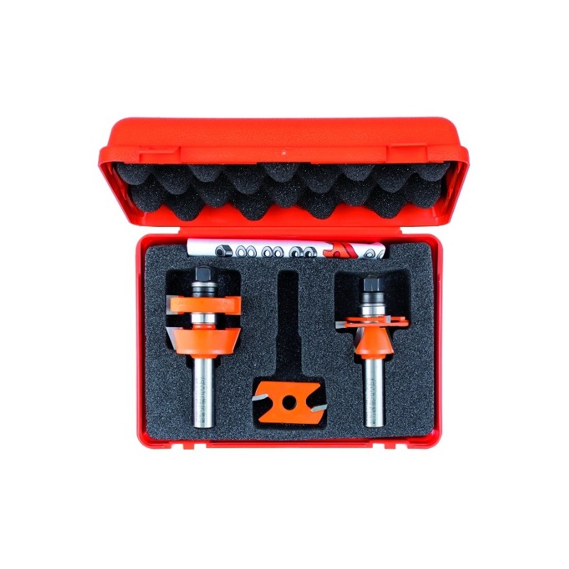 ADJUSTABLE SHAKER ROUTER BIT SET HW Z2 S-12,7 D-41,2