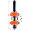 ADJUSTABLE DOUBLE ROUNDOVER BIT HW R2+R3 S-12 D-34X31,75