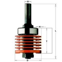 PIRŠTO JUNGTIES PJAUSTYMO ĮRENGINYS HW S-12 D-47.6X36