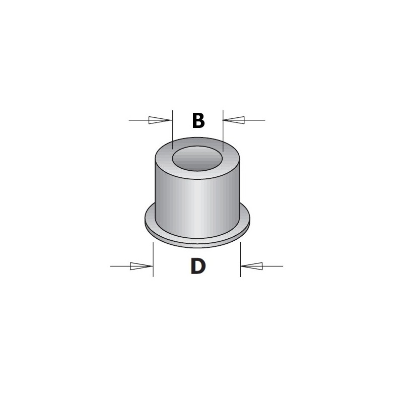 REDUCTION BUSHING FOR BEAR. d-4.76 D-12.7