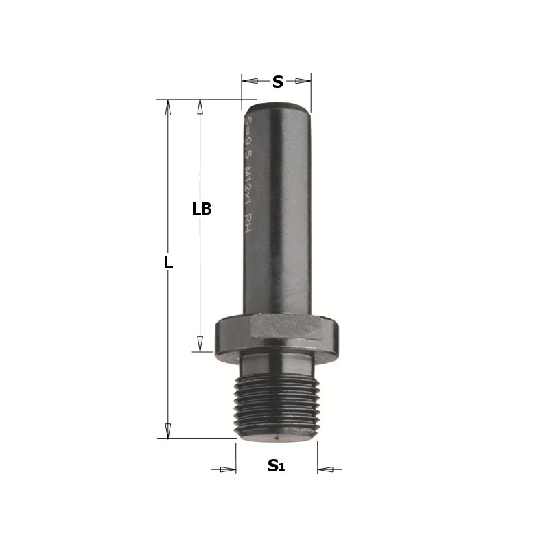 ARBOR M12X1 S-12 LB-40
ARBOR M12X1 S-12 LB-40