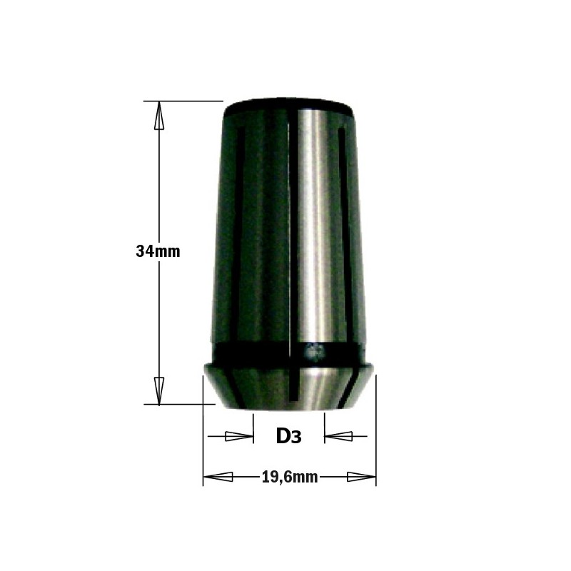 COLLET D-10mm CMT1E 모델iui