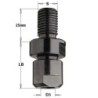CHUCK WITHOUT COLLET S-M14X2 FOR S-6-6.35-8-9.5mm